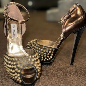 New spiked Steve Madden platform heels